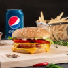 Курячий бургер меню TastyFood (ТестиФуд)