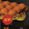 Flat яблоко - мед Bubble Waffle