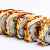 Теплый ролл с угрем и крем - сыром Sushi-Ushi