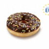 Донат з шоколадною глазур'ю та конфеті TastyFood (ТестиФуд)