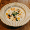 Окрошка з креветками Околиця