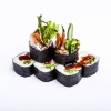 Ролл с тигровой креветкой в кляре и крем сыром Sushi-Ushi